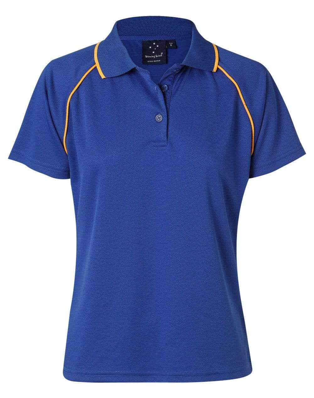 WINNING SPIRIT CHAMPION POLO Ladies' PS19 Casual Wear Winning Spirit Royal/Gold 8